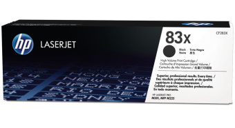 Картридж лазерный HP 83X (CF283X) для HP Pro M201/M225, 2200 стр. черный