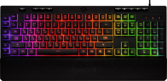 Клавиатура проводная Redragon Shiva RGB Led черный