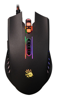 Мышь проводная A4Tech Bloody Q81 6200dpi черный