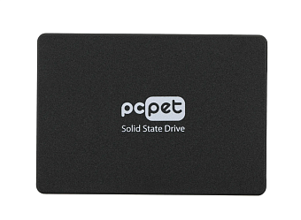 Накопитель SSD SATA 256Gb PC Pet PCPS256G2 (SATA, 500/420 Мбайт/сек)