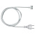 Кабель питания 220V  1.5м, Schuko-2pin, Apple белый