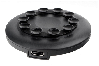 Беспроводное зарядное устройство Cablexpert MP3A-PC-33, QI 10Wt, 7,5Wt, на присосках