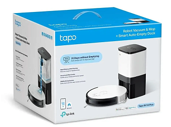 Робот-пылесос TP-Link Tapo RV10 Plus 25W White