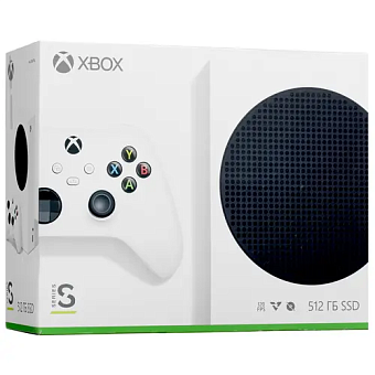 Игровая консоль Microsoft Xbox Series S  512Gb White (без дисковода)
