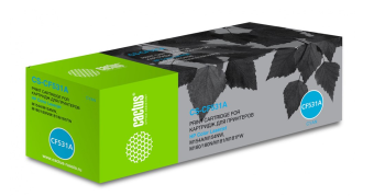 Картридж лазерный Cactus CS-CF531A для HP LJ M180n/M181fw голубой