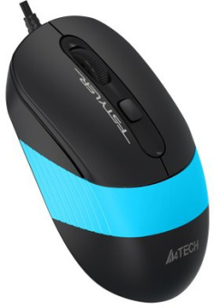 Мышь проводная A4Tech Fstyler FM10 1600dpi Black-Blue