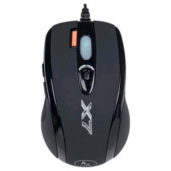 Мышь проводная A4Tech X-710MK-X7-710MK 2000dpi черный