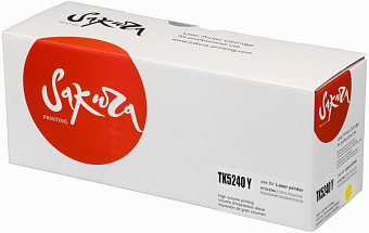 Картридж лазерный Sakura SATK5240Y (TK-5240Y) для Kyocera Mita ECOSYS p5026cdn,p5026cdw,m5526cdn,m55