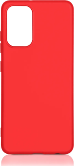 Чехол для смартфона Samsung Galaxy A32 - DF sOriginal-25 силиконовый с микрофиброй красный
