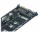 Адаптер Cablexpert EE18-M2S3PCB-02 (SSD M.2 в разъем SATA)