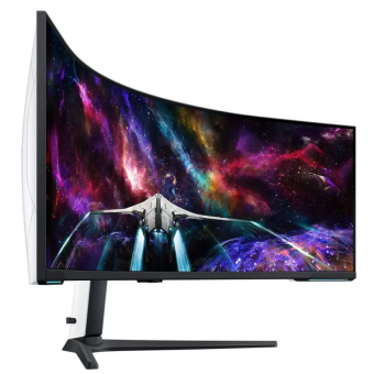 Монитор 57" Samsung Odyssey Neo G9 (VA 7680x2160 1ms 240Hz HDMI DP) черный