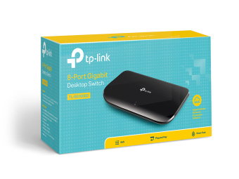 Коммутатор 8 port TP-Link TL-SG1008D 1000 Мбит/сек