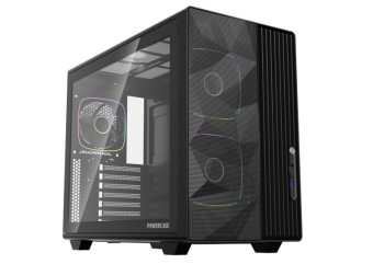 Корпус Powercase TX5 ARGB mATX чёрный
