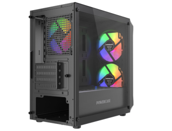 Корпус Powercase Mistral Micro A3B ARGB V2 mATX Bllack