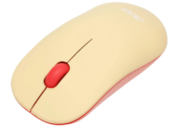 Мышь беспроводная Acer OMR205 1200dpi Pink/Beige
