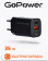Сетевое зарядное устройство BLACK GOPOWER 1USB+1TYPE-C 35W QC3.0