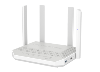 Wi-Fi роутер Netcraze Giga AX3000 1000 Мбит/с белый