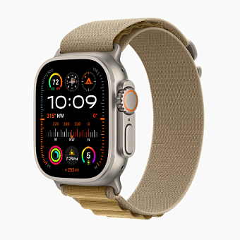 Смарт-часы Apple Watch Ultra 2 2024 49mm Natural Alpine Loop Tan (натуральный/бежевый)