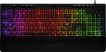 Клавиатура проводная Redragon Shiva RGB Led черный