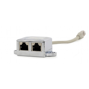 Сетевой разветвитель Cablexpert NCA-SP-02 RJ-45 (FTP*1 порт (разъем) - > 2*FTP порта (розетка)) - дл