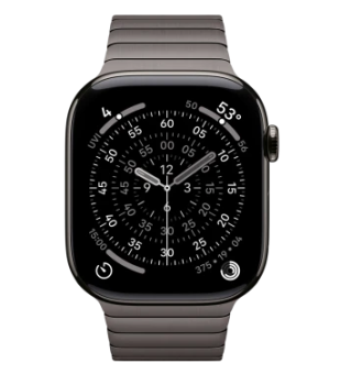 Смарт-часы Apple Watch Series 11 42mm Titanium Link Bracelet Slate (графитовый)
