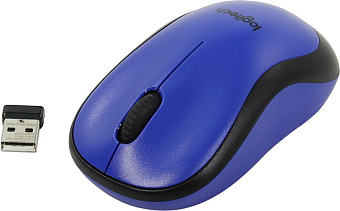 Мышь беспроводная Logitech M220 Wireless Silent Blue