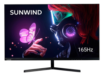Монитор 27" SunWind SUN-M27BG110 (VA 1920x1080 6ms 165Hz DP HDMI) Black