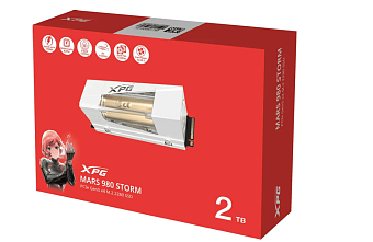 Накопитель SSD M.2 2Tb ADATA XPG MARS 980 Storm (PCI-E 5.0 x4, 14000/13000 Мбайт/сек)