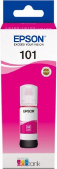 Картридж струйный EPSON 101 для Epson L4150/L4160/L6160/L6170, пурпурный
