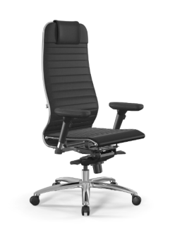 Кресло Samurai L1-3D - EcoLeather(Infinity) (экокожа, подлокотники 3D+) Черный