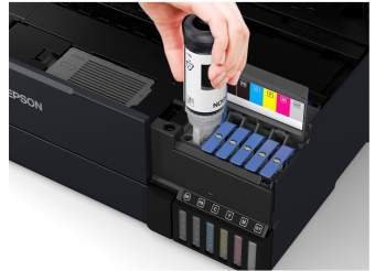 МФУ EPSON L8180 A3 СНПЧ цветной Wi-Fi черный