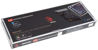 Клавиатура проводная A4Tech Bloody B810R Battlefield Rainbow Led Black