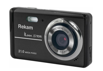 Цифровая фотокамера Rekam iLook S990i SDHC, USB, черный