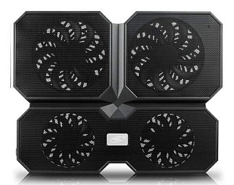 Подставка для ноутбука 15" DEEPCOOL Multi Core X6 Black