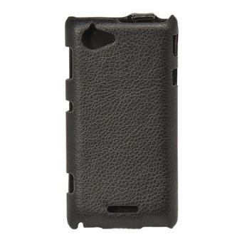 Чехол для смартфона Sony Xperia L - Armor-X flip чёрный