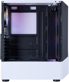 Корпус 1STPLAYER FIREROSE F3-A-WH-4F1 ARGB ATX белый