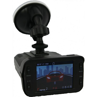 Видеорегистратор с радар-детектором Inspector Marlin S GPS, FullHD, Сигнатурный, 520mAh, черный