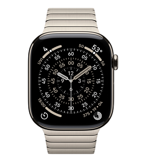 Смарт-часы Apple Watch Series 11 46mm Titanium Link Bracelet Natural (натуральный)