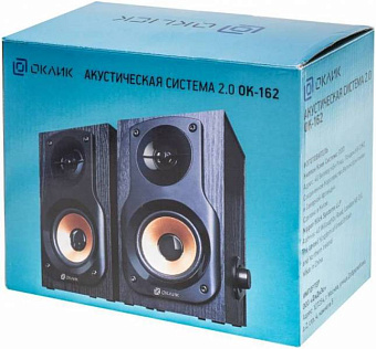 Акустическая система OKLICK OK-162 (2x4W питание от USB) черный