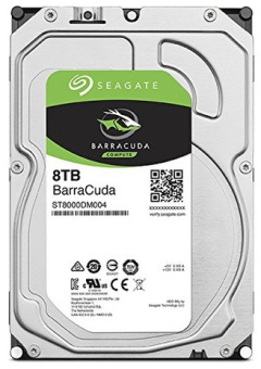 Жесткий диск SATA 8Tb Seagate Barracuda 5400rpm 256Mb SATA-3