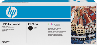 Картридж лазерный HP 307A (CE740A) для HP CP5225, 7000 стр. черный