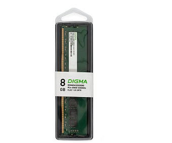 Модуль памяти DDR4 8Gb PC4-25600 3200MHz Digma CL22 (DGMAD43200008D)