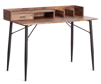 Стол компьютерный Tetchair WD-13 [burnt] металлокаркас + столешница 15мм