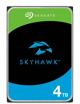 Жесткий диск SATA 4Tb Seagate Skyhawk 5400rpm 256Mb SATA-3