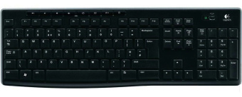 Клавиатура беспроводная Logitech K270 Wireless Keyboard черный