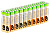 Элемент питания AA, 1.5V, 20шт, GP Super Alkaline 15A (щелочные)