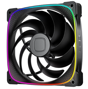 Комплект вентиляторов Geometric Future Squama 2503B-14 Triple Pack ARGB Black