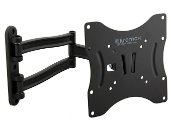 Крепление для телевизора Kromax Techno 3 (настенное, наклонно-поворотный, max 20кг, 15"-40") Grey
