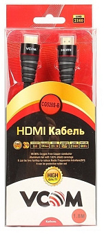 Кабель соединительный HDMI (m) < - > HDMI (m)  1.8м, ver 2.0, VCOM