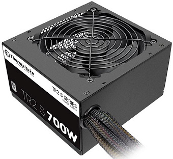 Блок питания 700W Thermaltake TR2 S (120mm, 24+8pin, 2*8pin, 6*Sata, 5*IDE)
